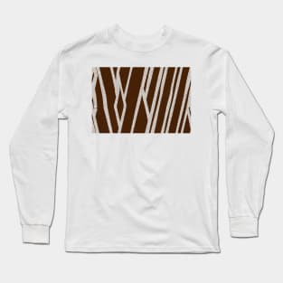 Zebra skin texture pattern Long Sleeve T-Shirt